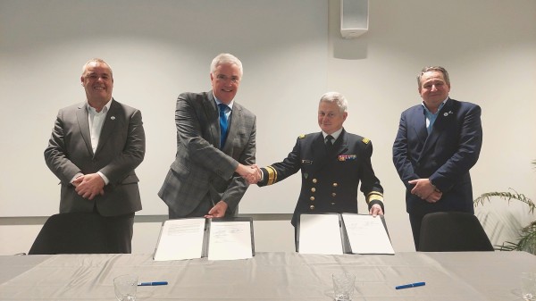De Belgische Defensie en VLIZ ondertekenen een raamovereenkomst