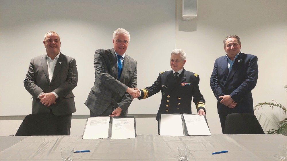 De Belgische Defensie en VLIZ ondertekenen een raamovereenkomst