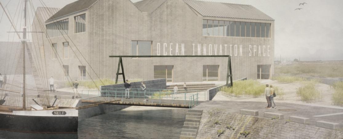 Impressie van de nieuwe 'Ocean Innovation Space'.