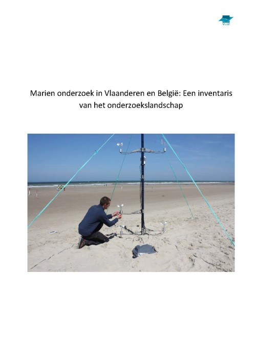Marien onderzoek in Vlaanderen en België: Een inventaris van het onderzoekslandschap