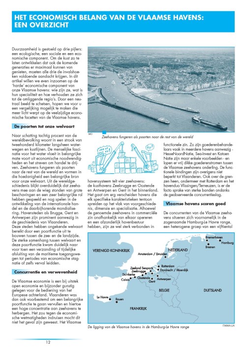 Het economisch belang van de Vlaamse havens: een overzicht