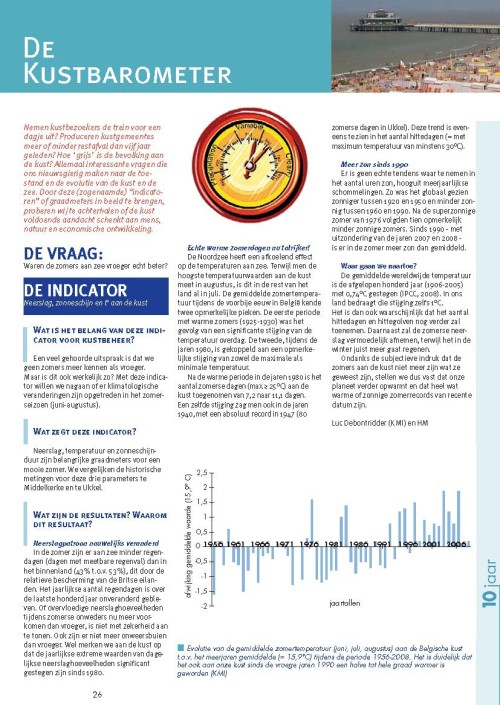 De kustbarometer: Waren de zomers aan zee vroeger echt beter?