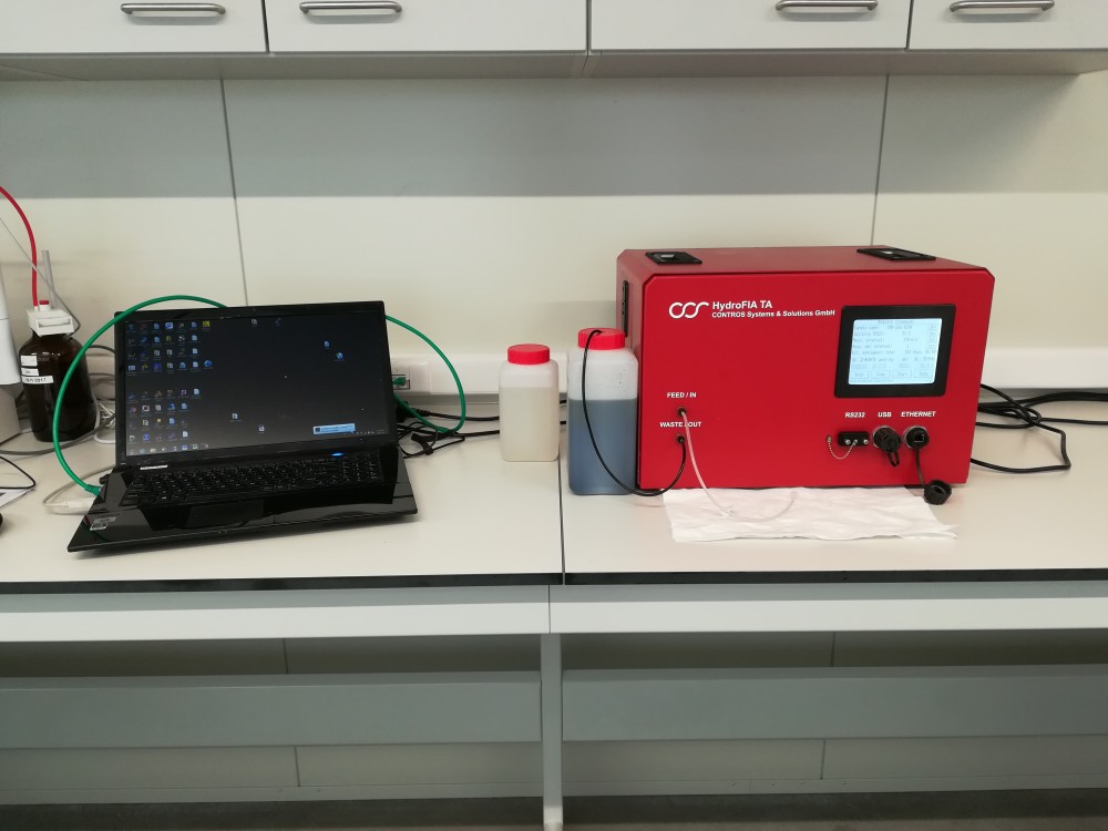 Hydro FIA alkaliniteitsmeter