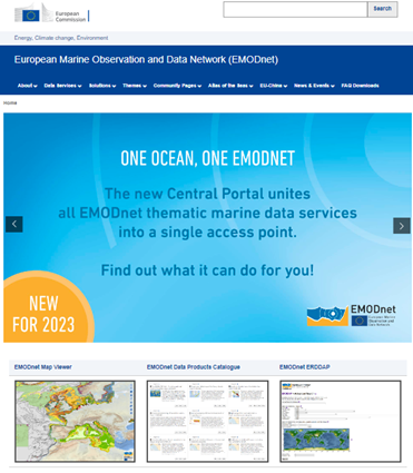 EMODnet homepage