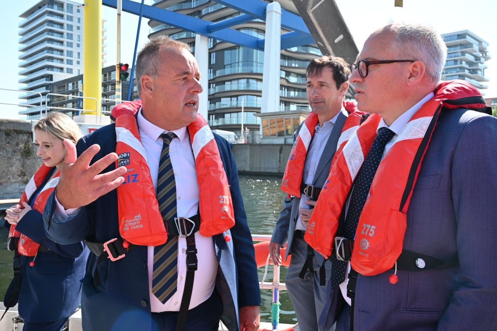 Bezoek Vlaams-Minister President Matthias Diependaele