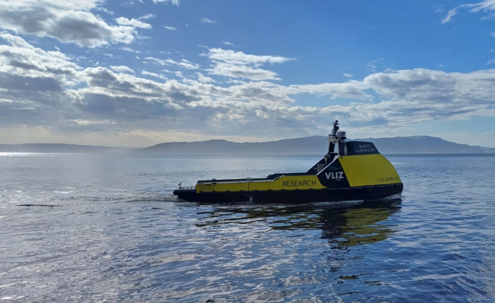 USV Gobelijn at sea | VLIZ Marine Robotics Center 