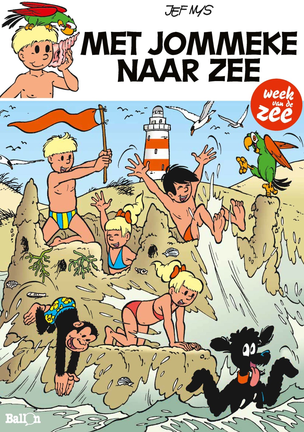 Met Jommeke naar zee