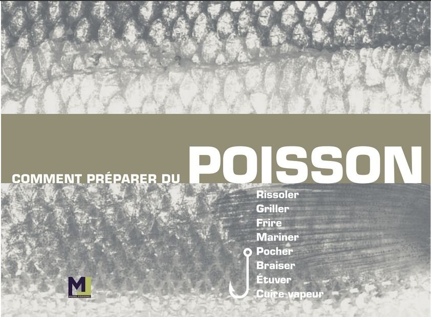 Smartboek : Comment préparer du poisson (supports pédagogiques numériques: e.a. fiches informatives sur 26 poissons, techniquse de base en vidéo, lever de filets, techniques de cuisson, foodpairing, recettes,..)