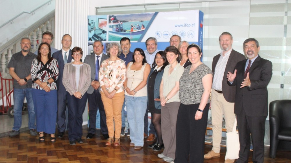A VLIZ delegation visits partner institutions in Chile