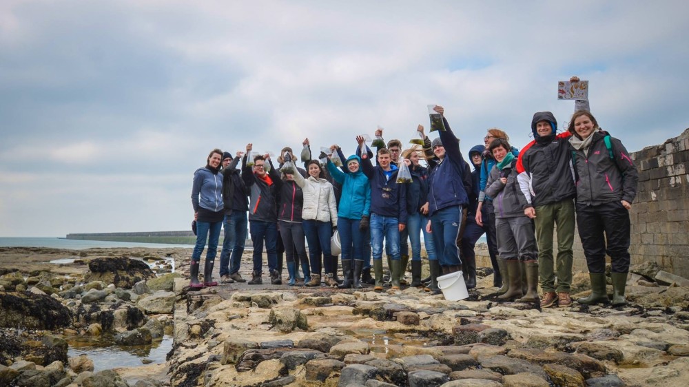 Mariene stage voor winnaars van de scholenwedstrijd PlaneetZee @ Work