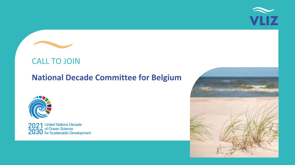 Vervoeg het Belgisch Nationaal Decennium Comité voorgezeten door VLIZ!