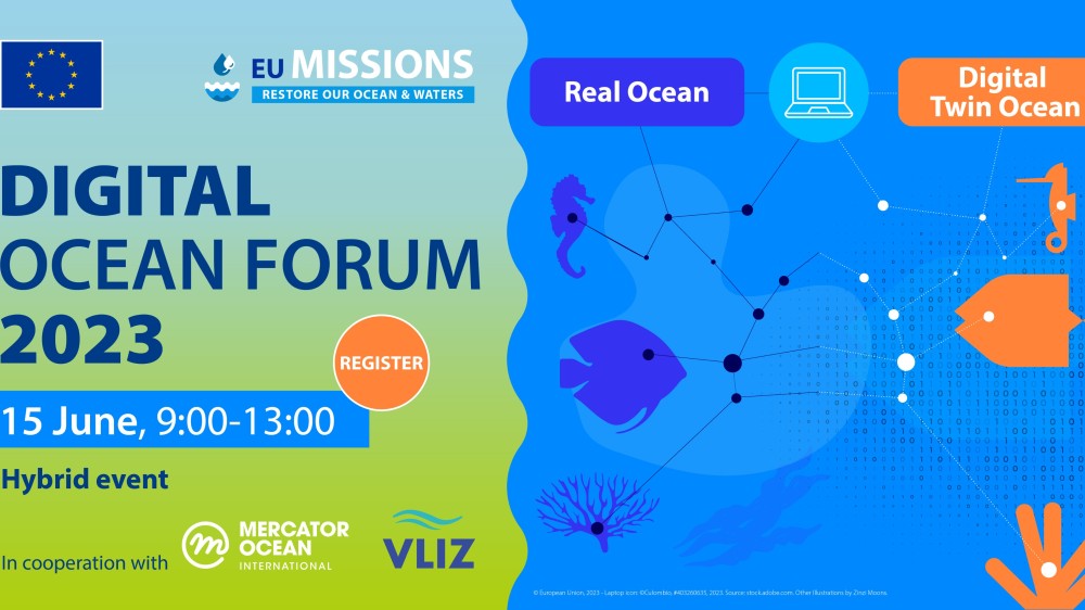 Digital Ocean Forum 2023: co-creatie van digitale tweeling van de oceaan