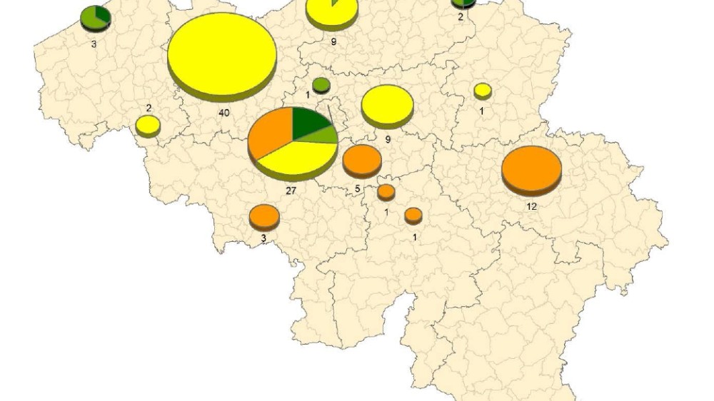 Inventory of the marine research landscape in Flanders and Belgium: who, what, where and evolution
