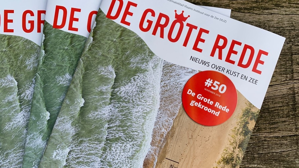 50ste nummer magazine De Grote Rede verschijnt naar aanleiding van 20ste verjaardag VLIZ