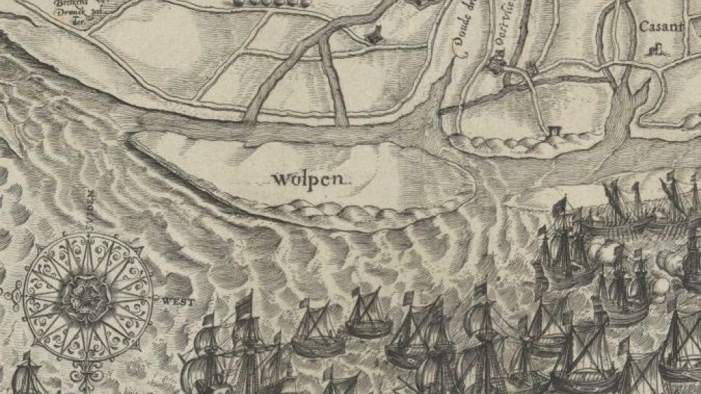 Prowling around in historical maps of the Belgian coast and North Sea