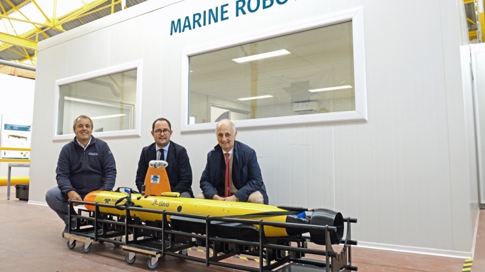 Minister Van Quickenborne visits Marine Robotics Centre in the framework of the blue economy