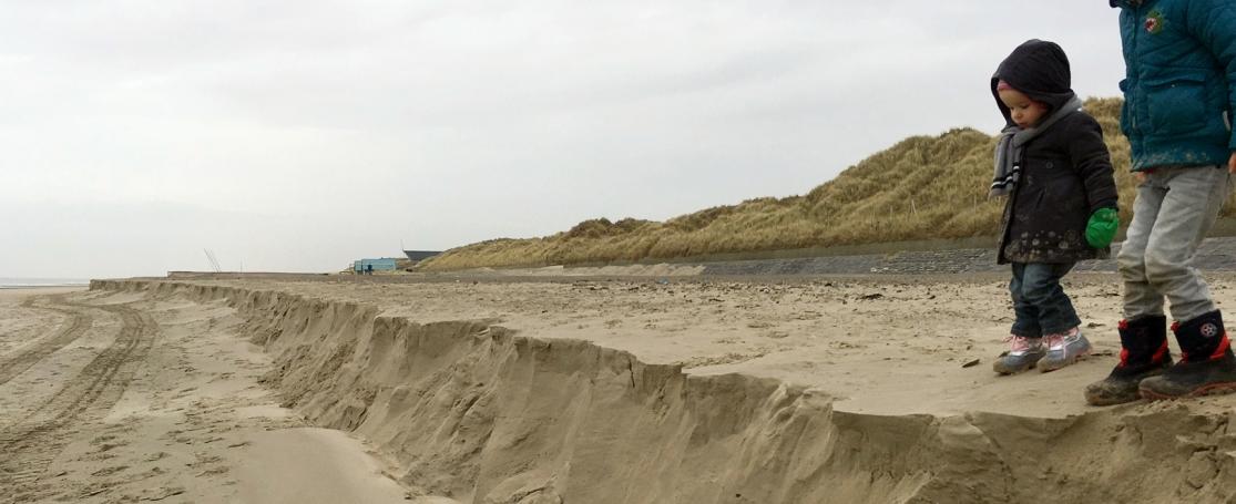 Strandklif Bredene januari 2018