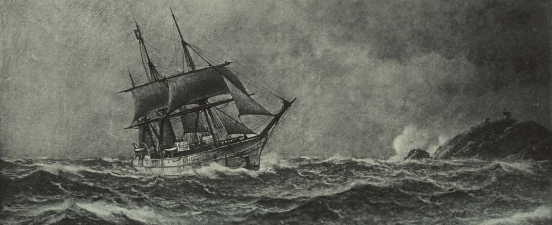 Terugkeer van de Belgica in Noorwegen.