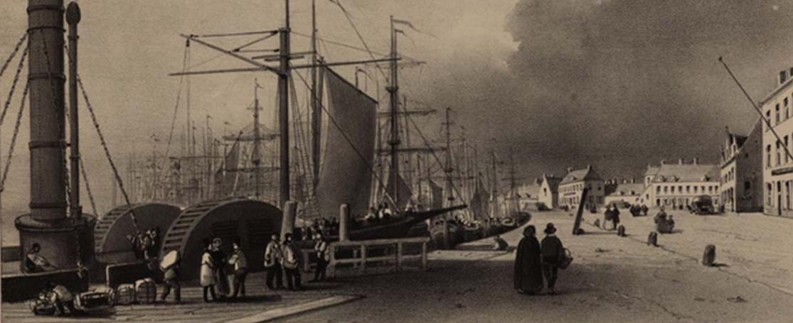 boek Oostende rond 1850