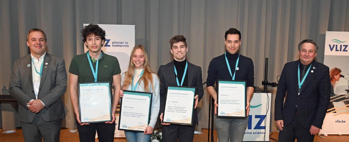 laureaten VLIZ awards 2022 op #VMSD23