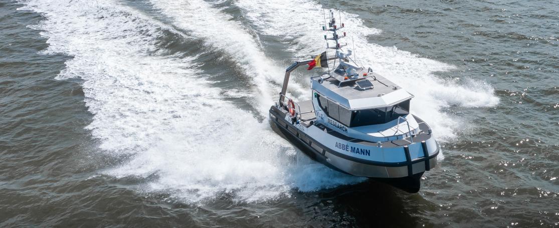 De werkboot Abbé Mann