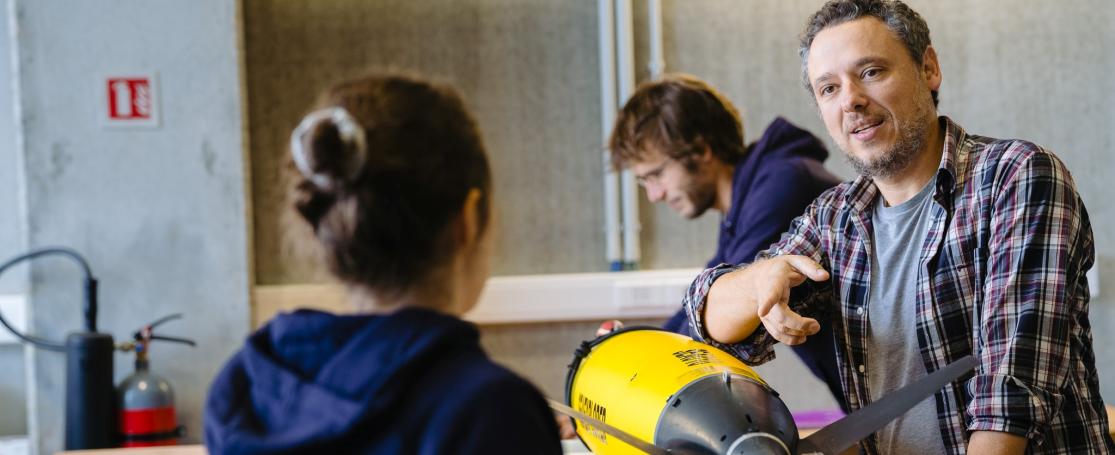 Marine Robotics Center bij VLIZ 