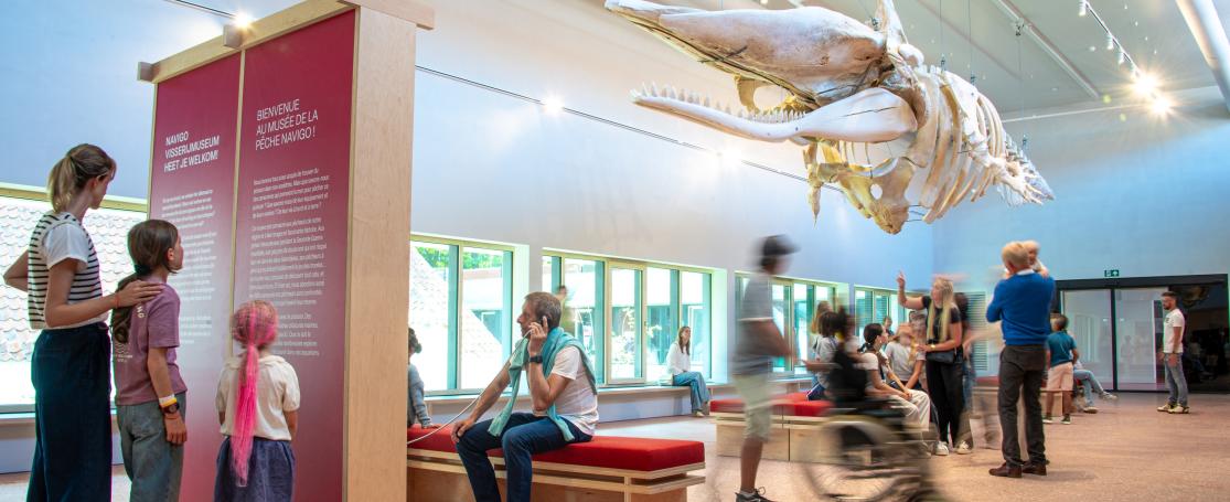 Potviszaal NAVIGO Visserijmuseum Oostduinkerke