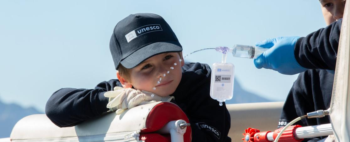 eDNA expedition pilot in Corsica