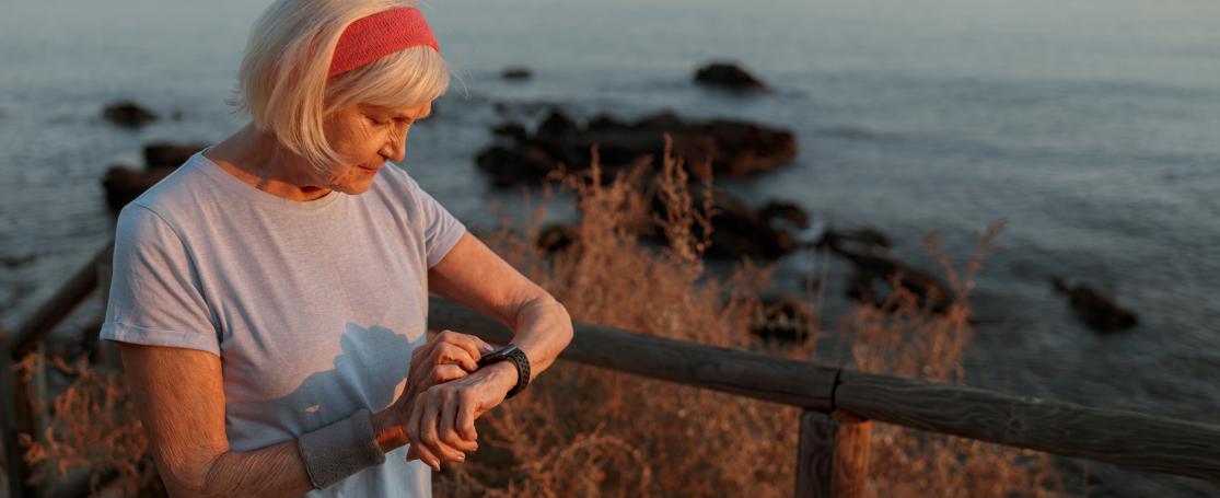 senioren, kust en gezondheid