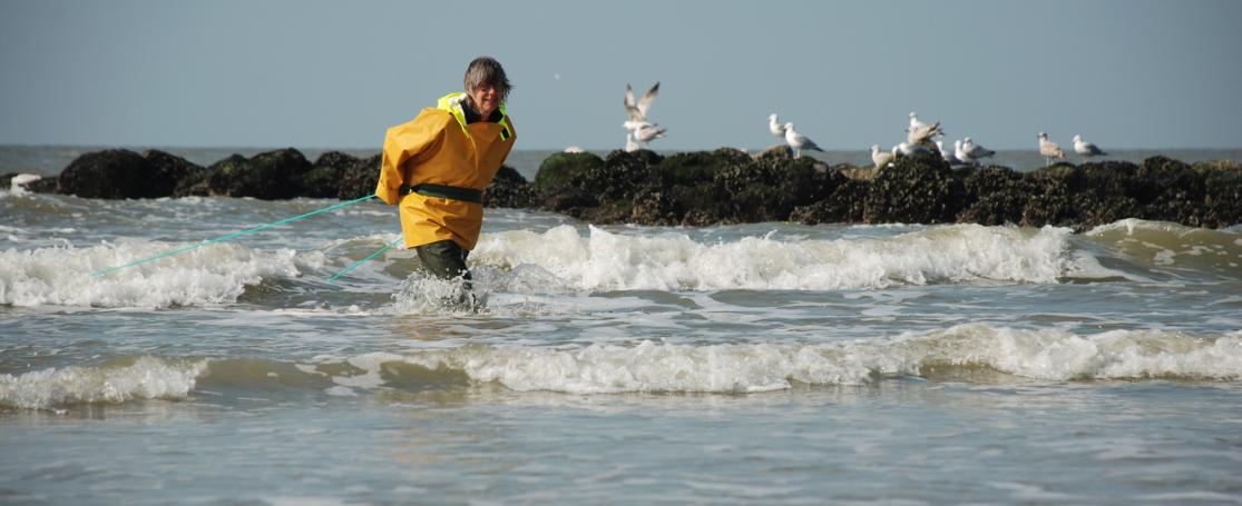 SeaWatcher aan het kruien 