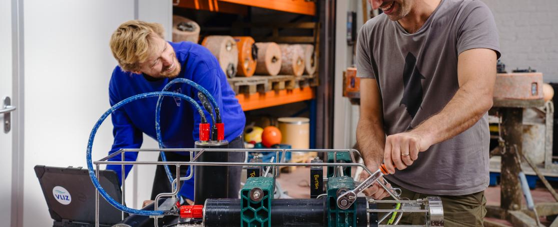 Onderzoekers finetunen de apparatuur voor vistrackingonderzoek