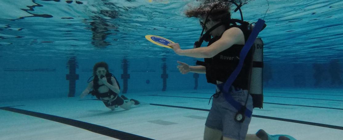 Duikinitiatie met de winnende klas