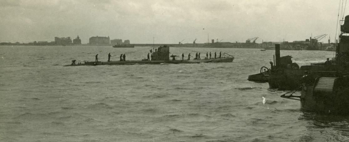 UB-57 te Zeebrugge