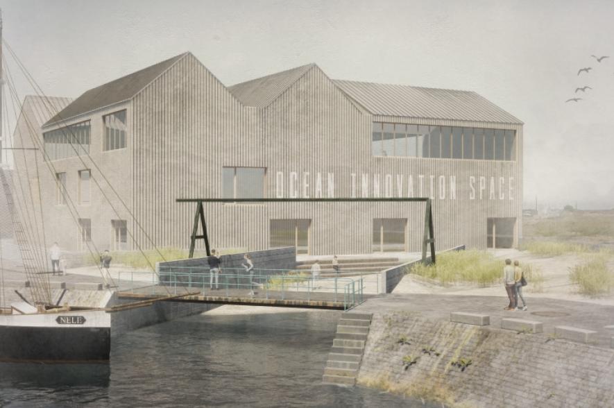 Impressie van de nieuwe 'Ocean Innovation Space'.