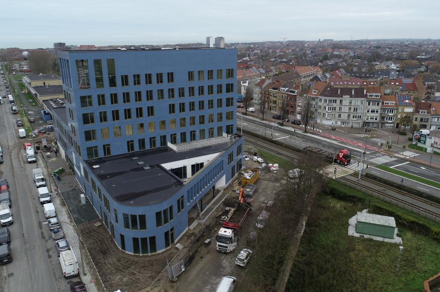InnovOcean Campus vanuit de lucht