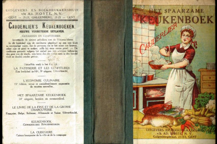 Het Spaarzame Keukenboek van Cauderlier.