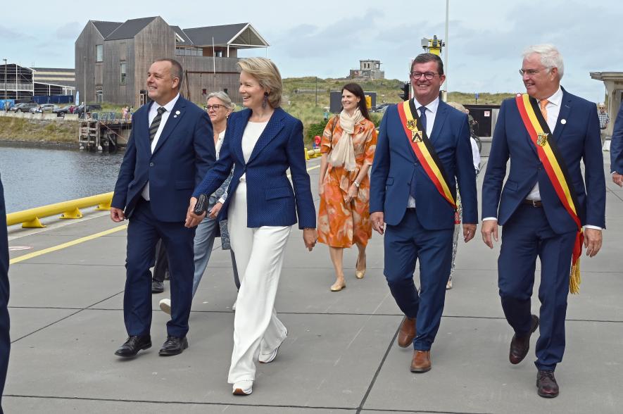 Koningin Mathilde op het MSO