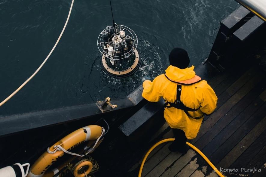 bemonstering CTD binnen ICOS programma