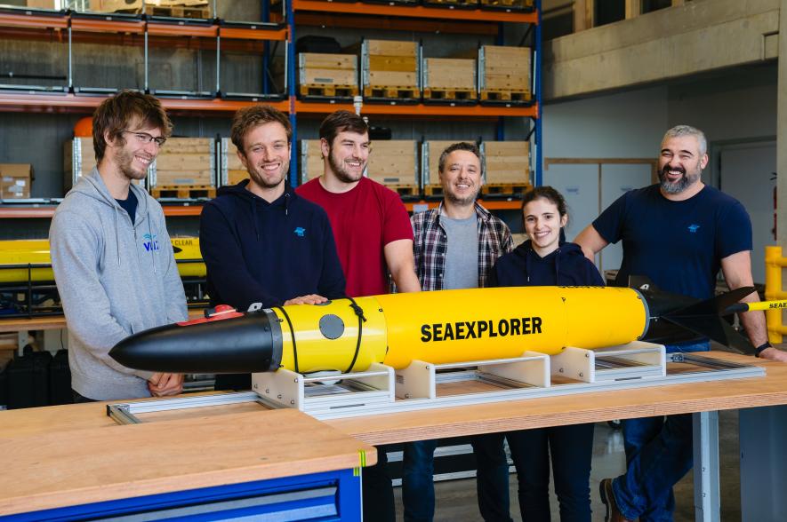 Het VLIZ Marine Robotics Team