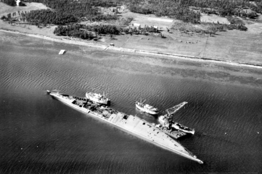 Berging van de Tirpitz 