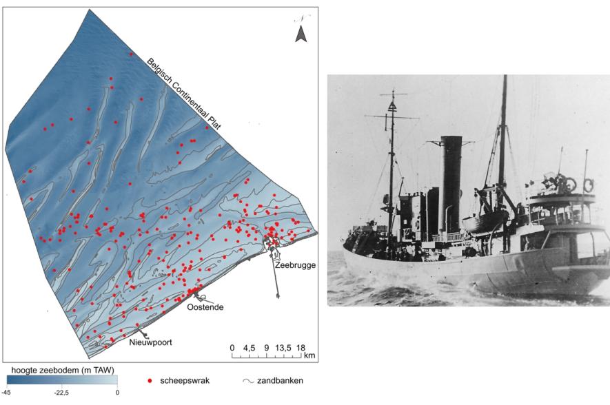wrakken Belgische Noordzee | John Mahn