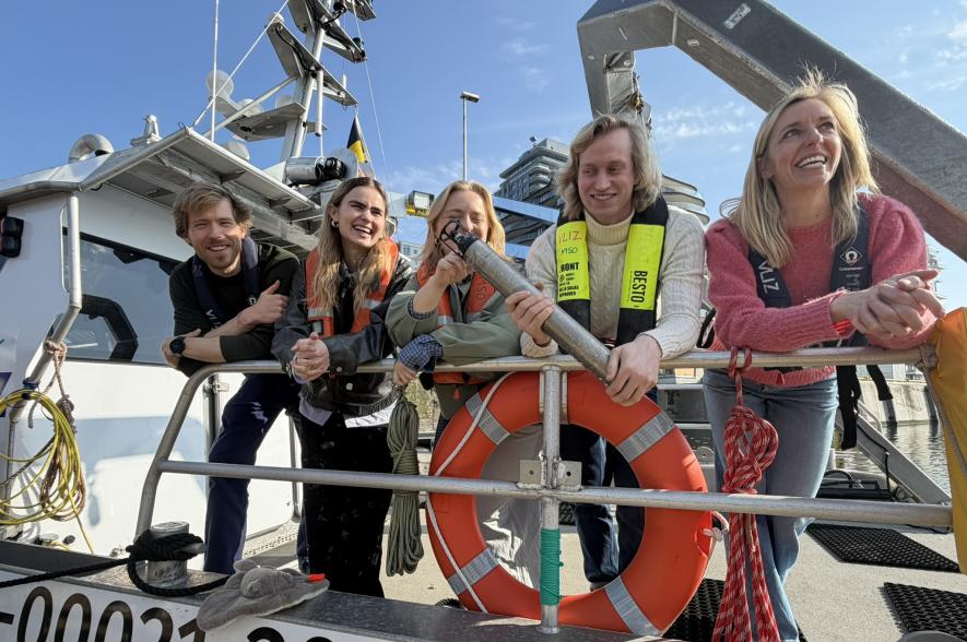 VLIZ-onderzoekers leggen hun onderzoek uit in Zee in Zicht