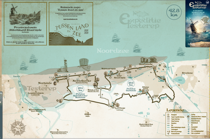 fietskaart Expeditie Testerep