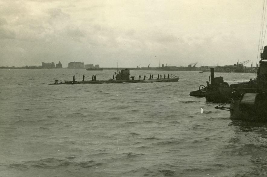 UB-57 te Zeebrugge